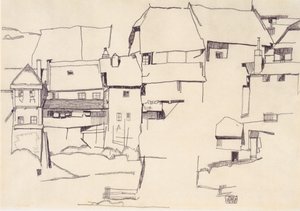 Vieilles maisons à Krumau